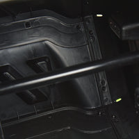 Easycomfort Compostiera da Giardino Girevole a 2 Sezioni con 8 Prese d'Aria, Compostiera Domestica in Acciaio e PP, 160 L, per Compostaggio Rifiuti Organici, 71x65x96 cm, Nero