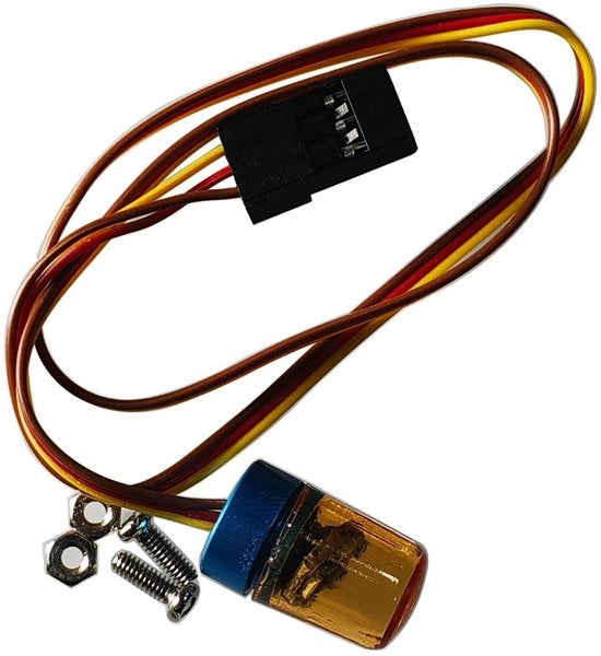 Luce Stroboscopica LED Gialla per Auto RC - 1/14 Trattore Tamiya - Materiale di Alta Qualità - 5 Impostazioni di Luce