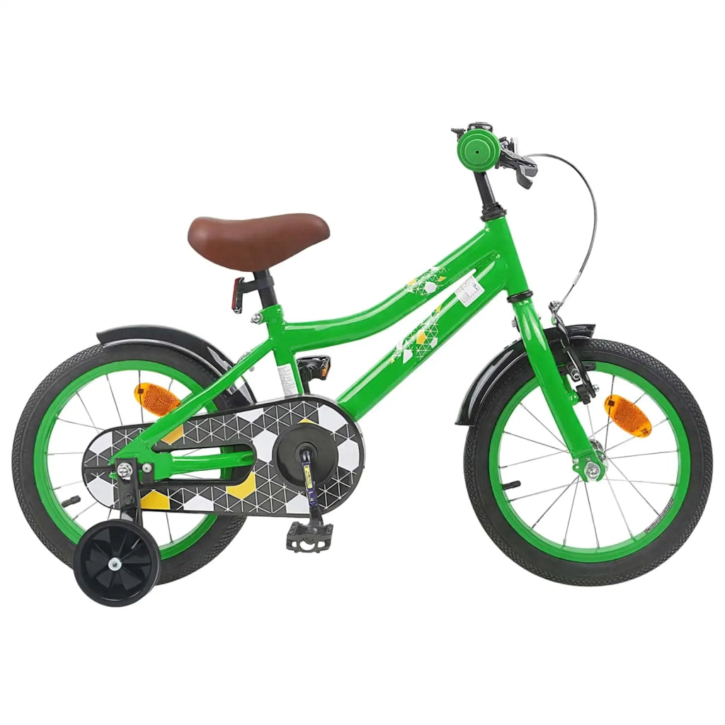 Bicicletta per Bambini 12 Pollici per bambini di 2-4 anni Verde