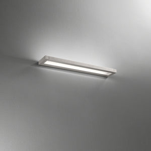 Applique Moderna Slim Metallo Alluminio Led 18W Dimmerabile Ip20
