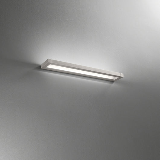 Applique Moderna Slim Metallo Alluminio Led 18W Dimmerabile Ip20