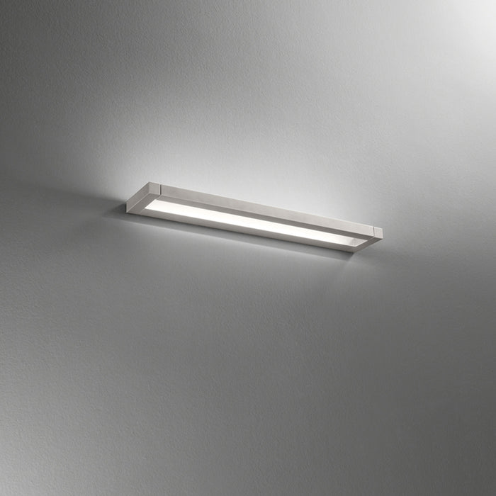 Applique Moderna Slim Metallo Alluminio Led 18W Dimmerabile Ip20