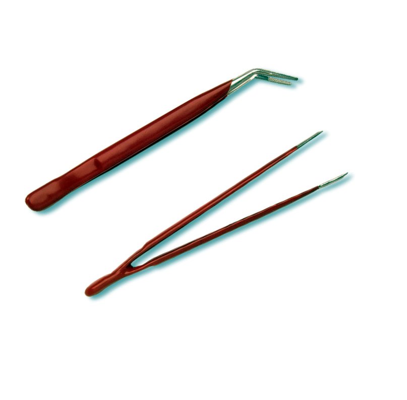 SERIE 2 PINZETTE A MOLLA