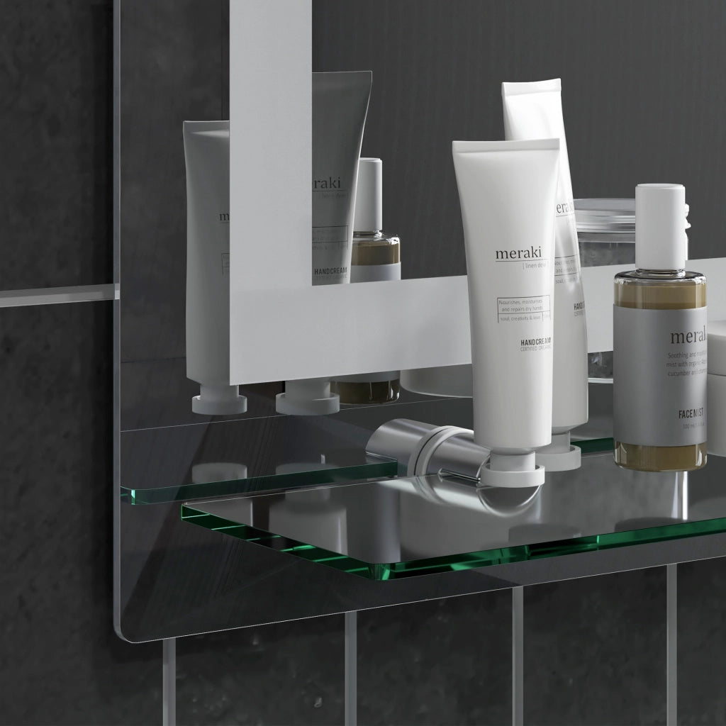Specchio LED Bagno Dimmabile Antiappannante Touch ¨C zephmum ¨C Argento 50x70 cm