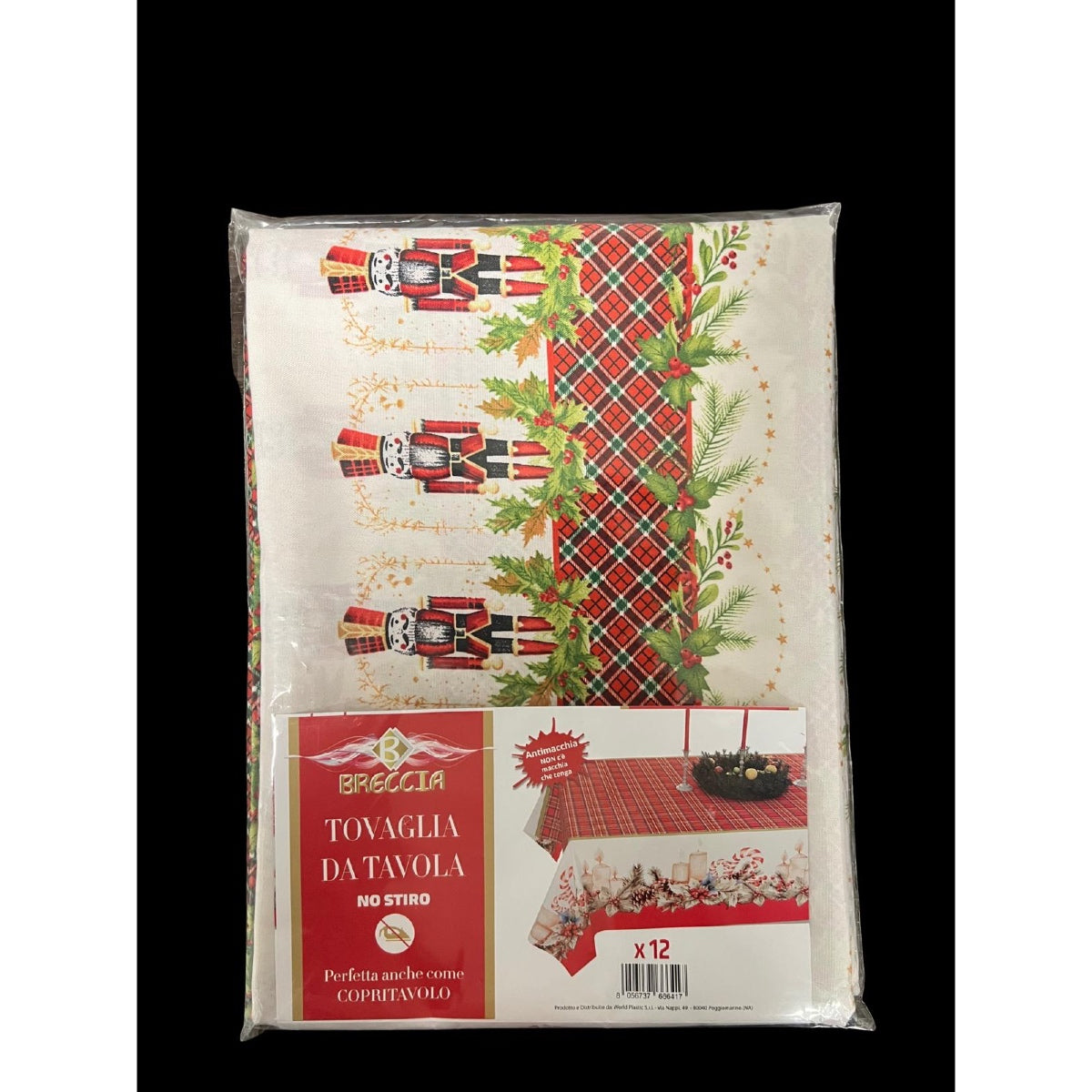 Tovaglia Natalizia Rettangolare 18