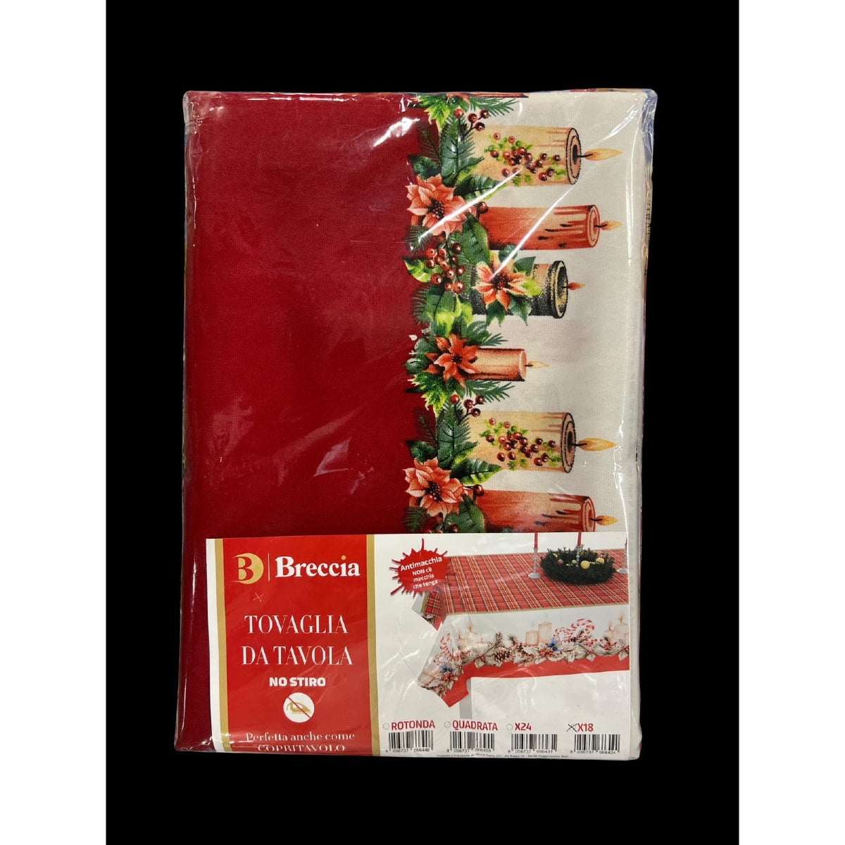 Tovaglia Natalizia Rettangolare 12