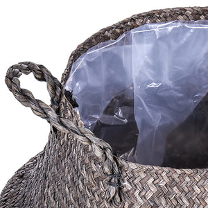 Cesto Giara in Materiale Naturale H 32 cm