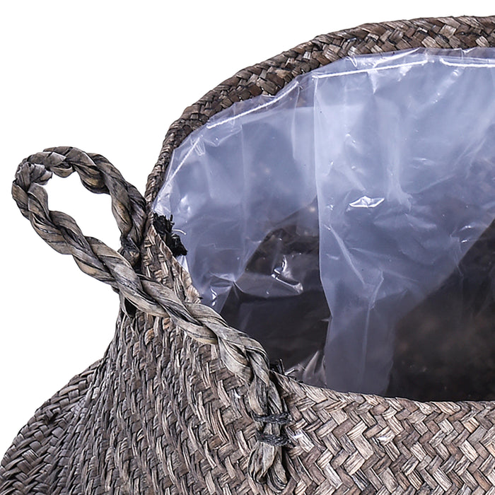 Cesto Giara in Materiale Naturale H 32 cm