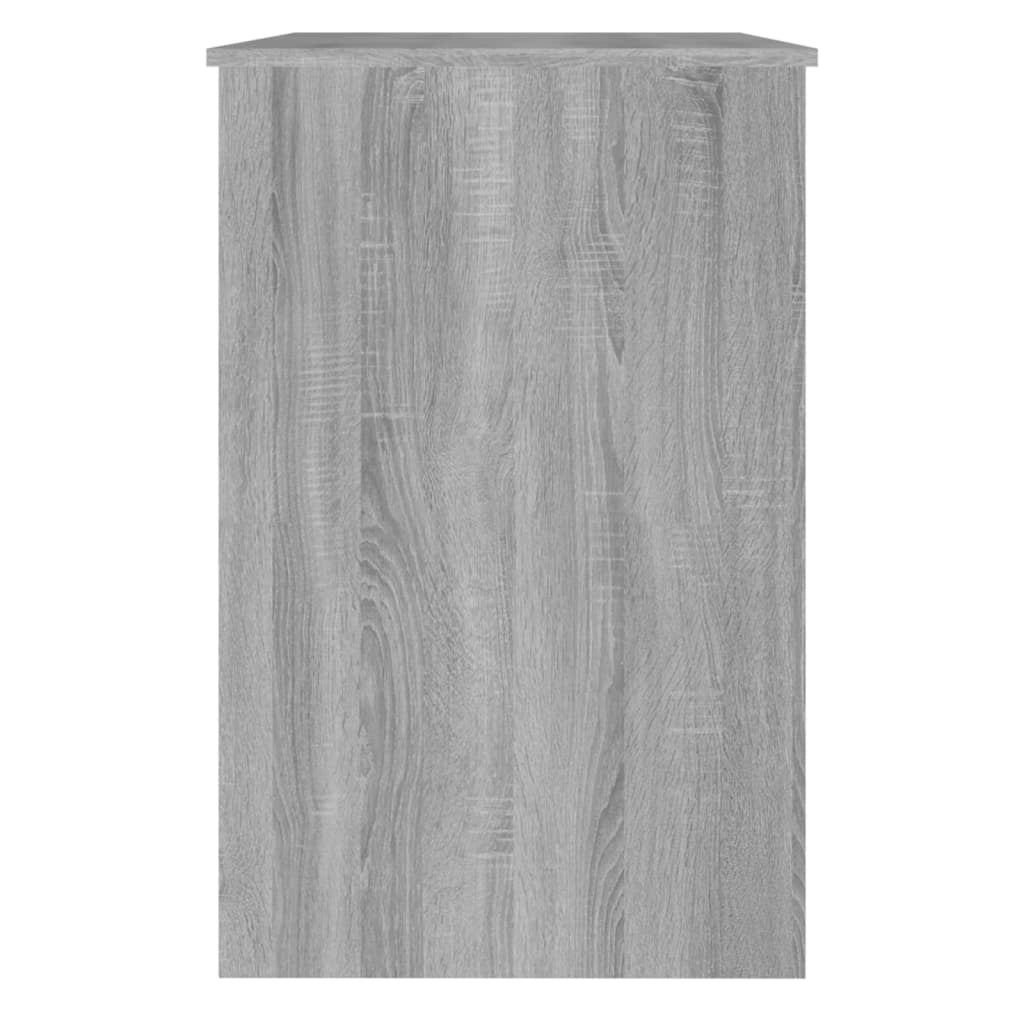 Scrivania Sonoma postazione computer mobile per computer scrivania da studio 100 x 50 x 76 cm legno ingegnerizzato grigio 02_0023940