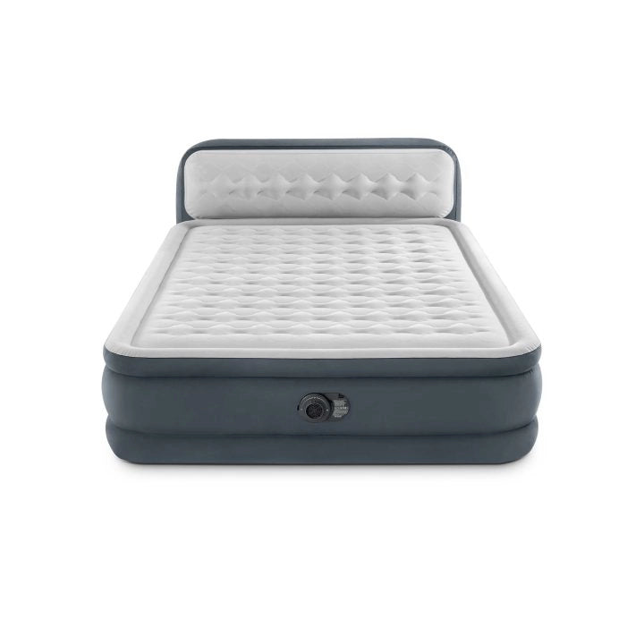 MATERASSO MATRIMONIALE AIRBED CASA 'ULTRA PLUSH HEADBOARD' cm 152 x 236 x 86  - INTEX