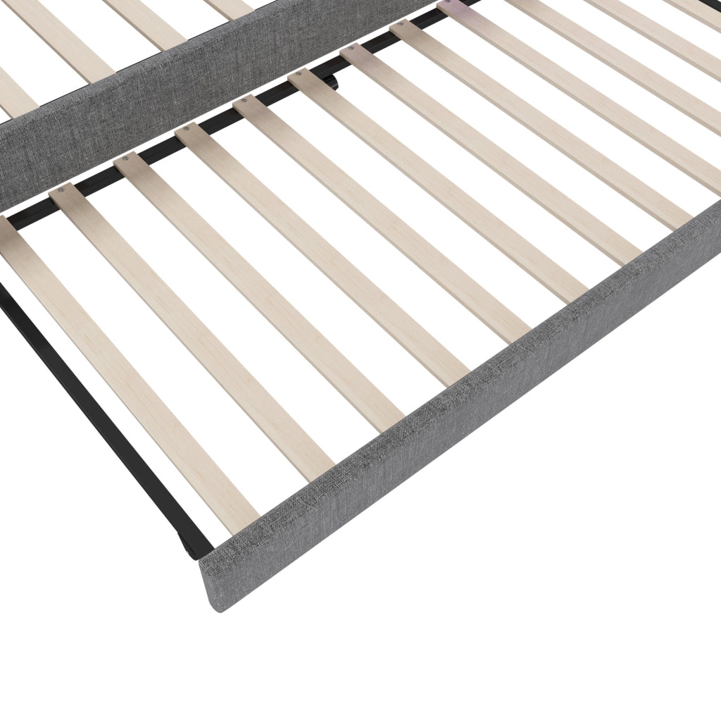 Letto estraibile multifunzione con luci LED e vani portaoggetti