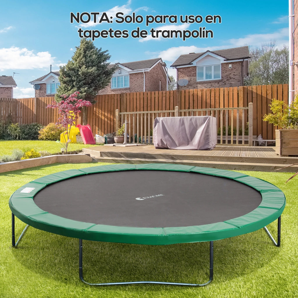 Copertura di Protezione per Trampolino ¨C Zephmum ¨C Verde ?366 cm