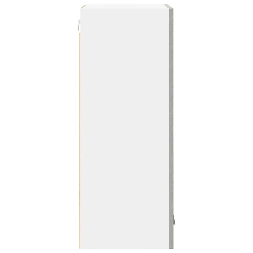 Armadio pensile con porta Grigio cemento 40 x 31 x 80 cm 884304