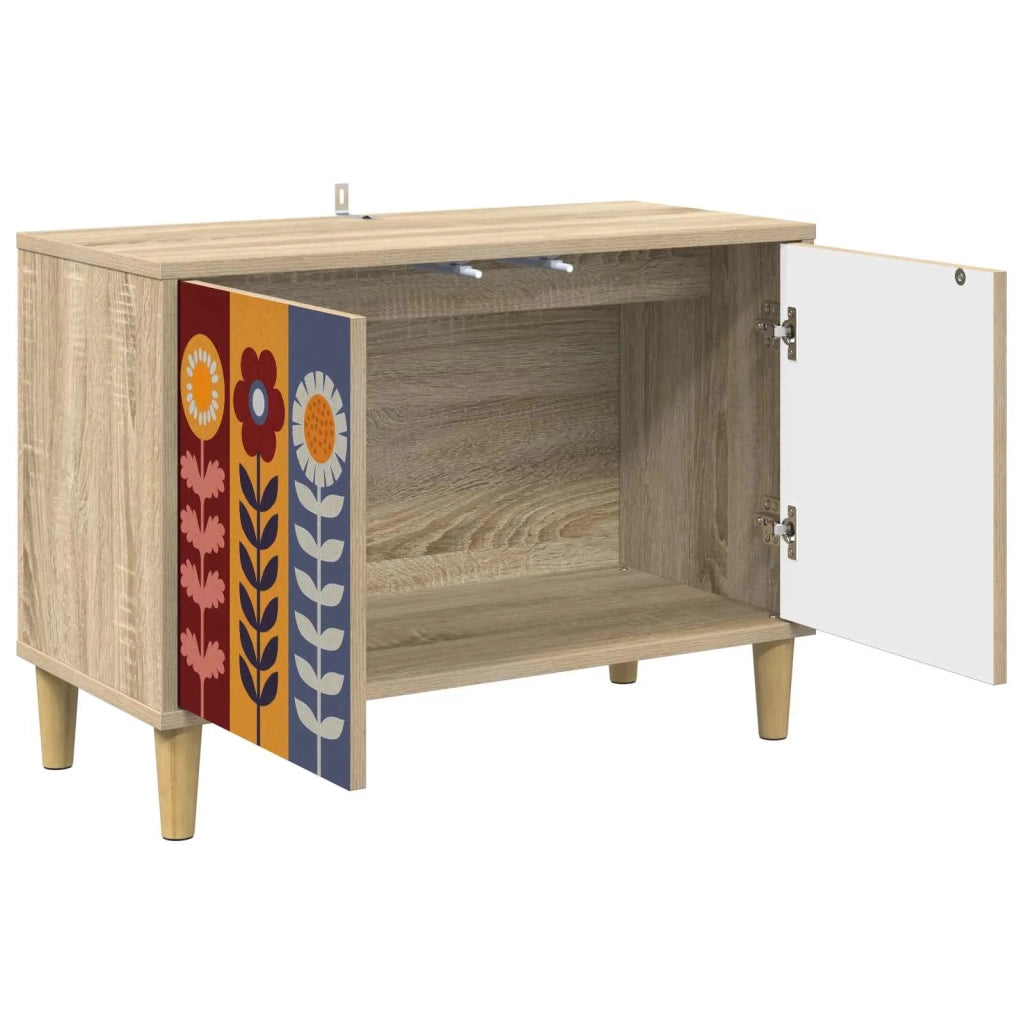 Mobile TV ESSEN 69 x 33 x 50 cm Sonoma Legno ingegnerizzato 8007002