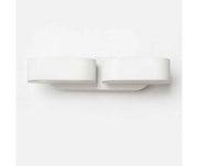 Lampada LED 12W da parete bianco teste ruotabili wall light bianco caldo 3000K IP65 - SKU 8292