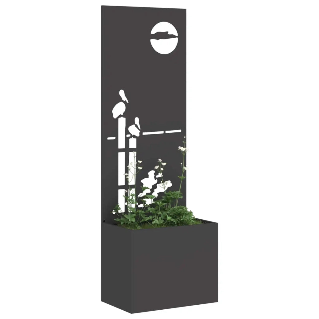 Schermo per privacy in giardino Traforo Nero 50 x 150 cm CFW9411376