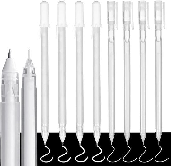 Penna Acrylica Multifunzionale - 0,6 mm/0,8 mm - Acqua e Luce Resistente - Per Scrivere e Disegnare