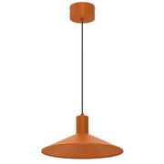 Lampada sospesa Nox Luminex 1xGU10 arancione 36 cm