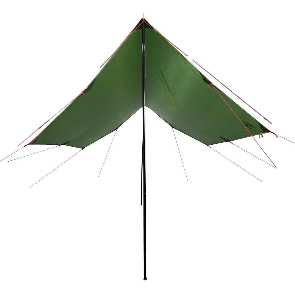 Telone da campeggio | Tenda da campo Verde 460x305x210 cm Impermeabile