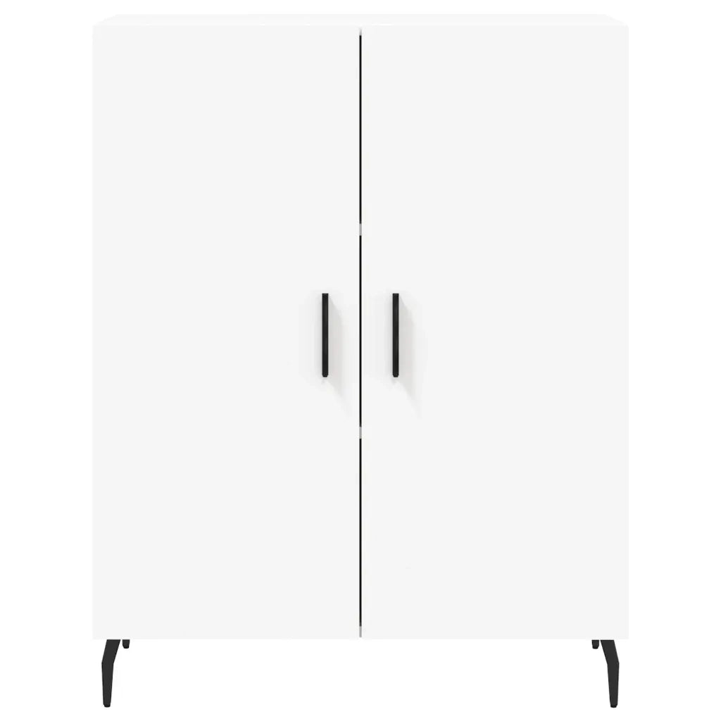 Credenza Bianca 69,5x34x180 cm in Legno Multistrato 3189269