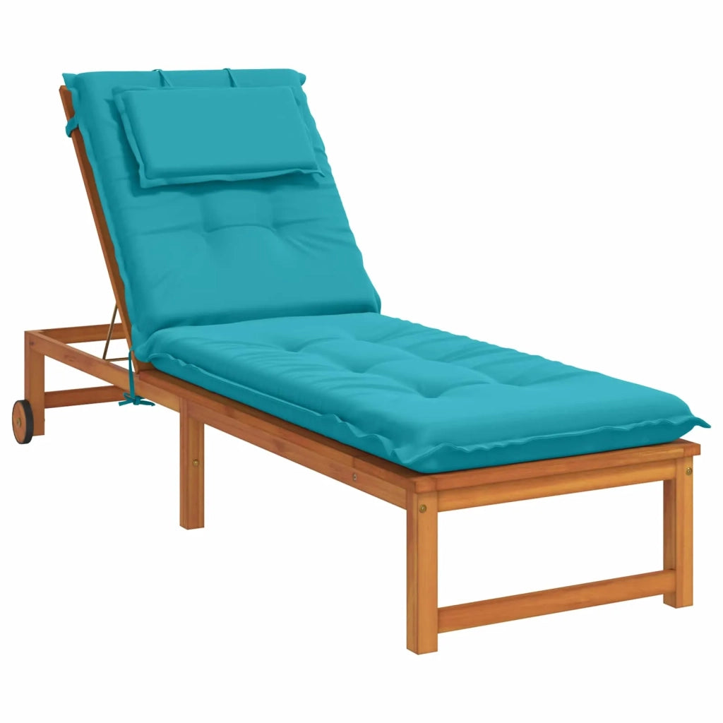 Cuscino per Lettino GEMERT 100% Poliestere Turchese 947541