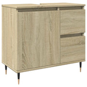 Mobile bagno con vani contenitori 65 x 33 x 60 cm design industriale finitura in legno ingegnerizzato rovere Sonoma 02_0049719