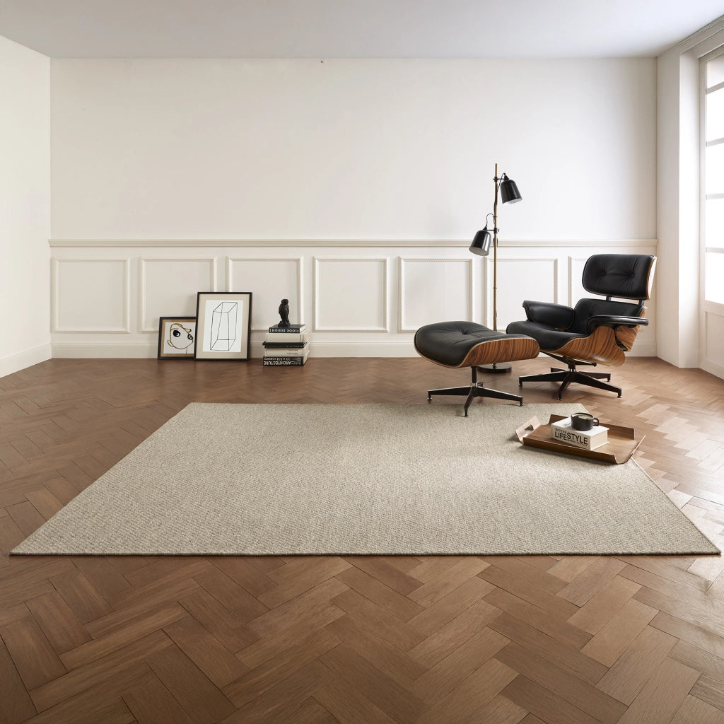 Lasapa, Tappeto 75% Lana 25% Poliestere , 230x160 cm Beige