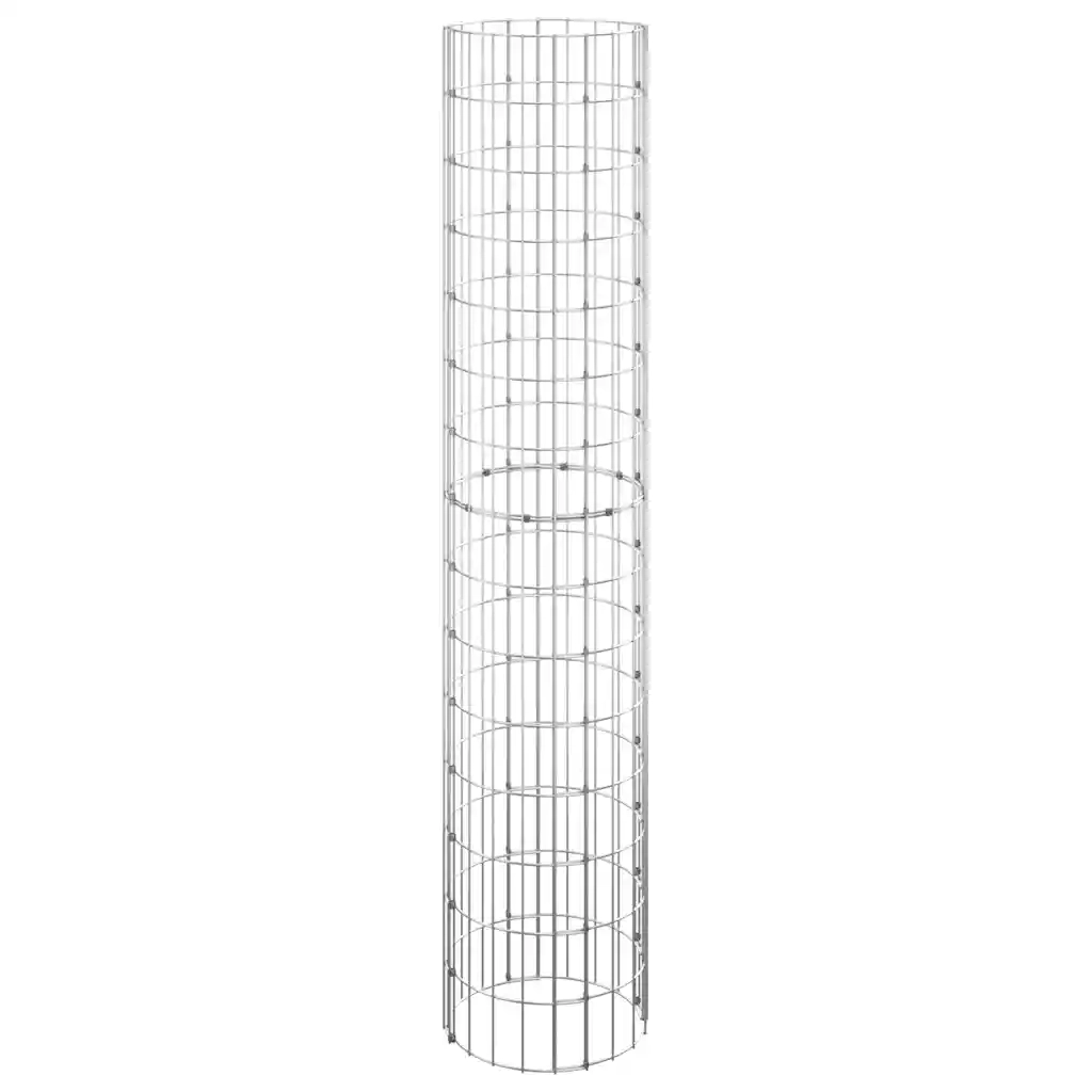 Palo Gabbione Circolare in Acciaio Zincato Ã˜30x150 cm cod mxl 12626