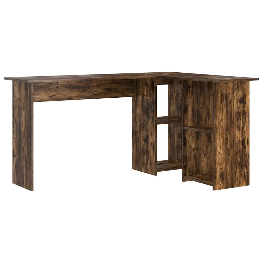 Scrivania Rovere fumé 142 x 102 x 73 cm Legno multistrato 869294