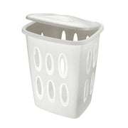 Cesta Portabiancheria Laundry Forato Bianco 45 Litri