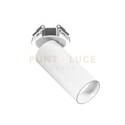 GFA1482H-  FARETTO AD INCASSO ORIENTABILE 1 LUCE ATTACCO LED 2700K 1022LM 12W D.5,5CM BIANCO