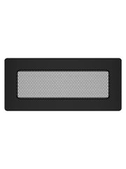 Griglia di ventilazione per camino Nera- Classic 11x24