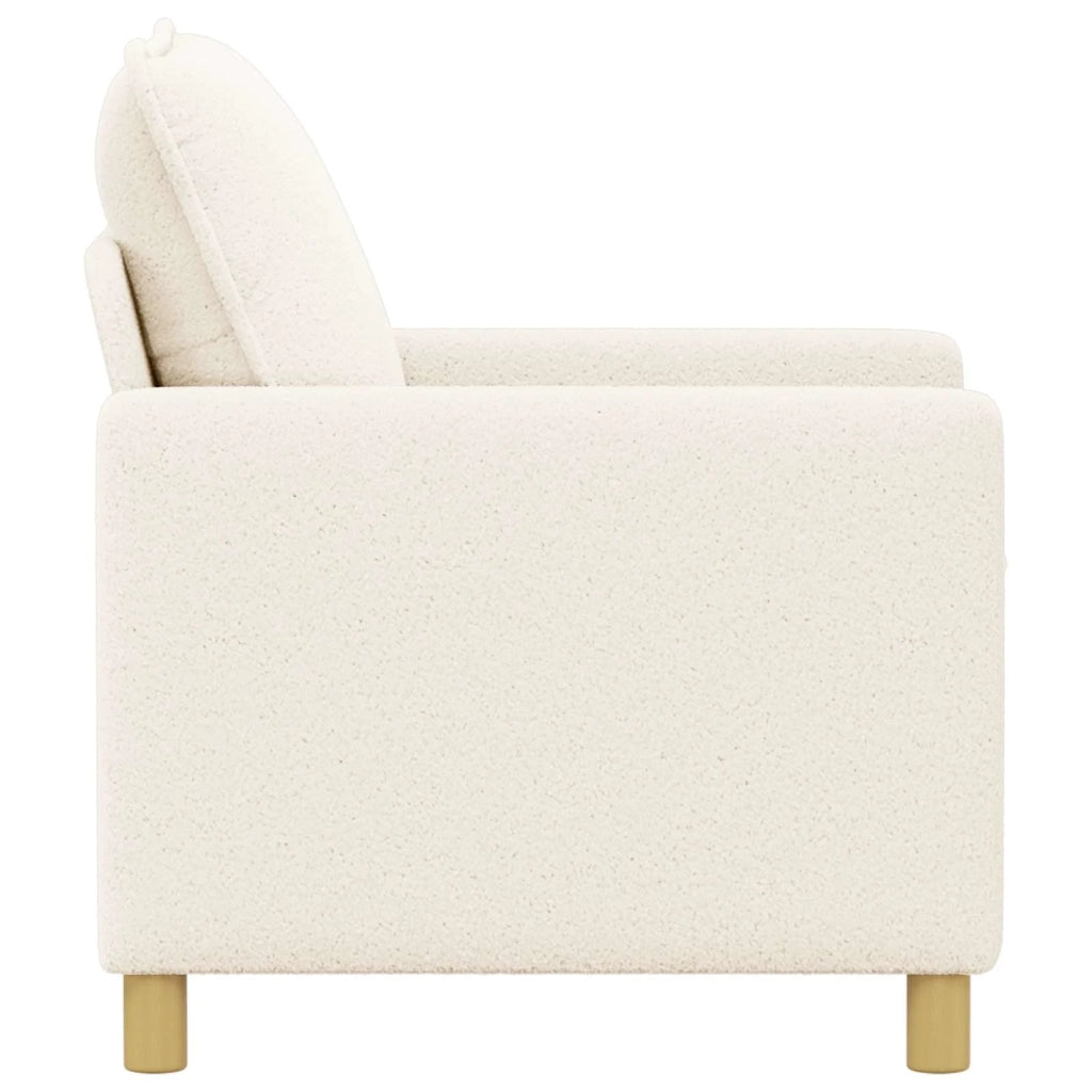 Divano Crema 76 x 81 x 87,5 cm Tessuto