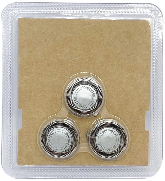 Set di sostituzione per rasoi per apparecchi da barba SH30/50, compatibile con S5000 S6000 S1000 S5080, rete di rasoi a tre testine sigillate.
