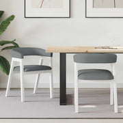 Sedie da pranzo 2 pcs Bianco 54 x 57 x 73 cm 42020424