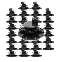 Set 30 supporti per pavimenti galleggianti, Altezza regolabile 33-64mm Max 2700 kg, Piedini Decking