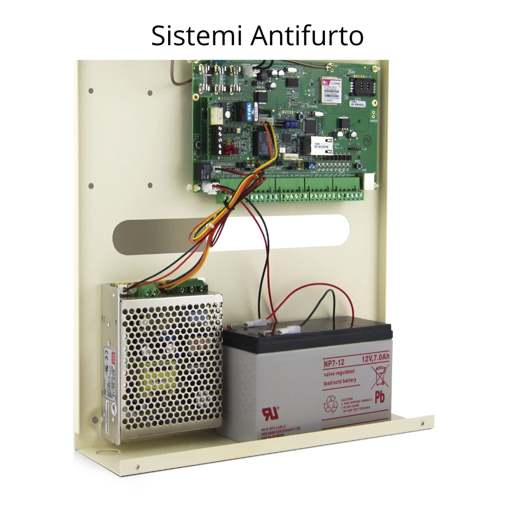 Batteria 12 volt 7 ah al piombo ricaricabile attacco faston