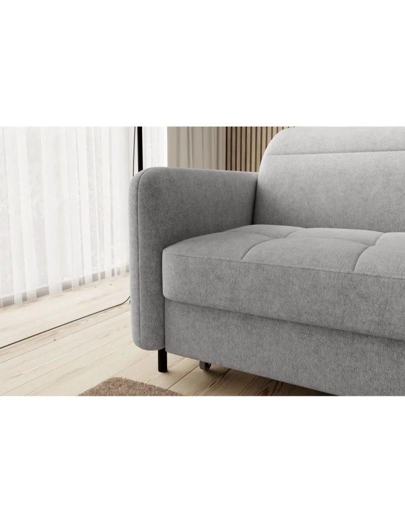Divano ad angolo collezione GOUMSI colore Grigio chiaro