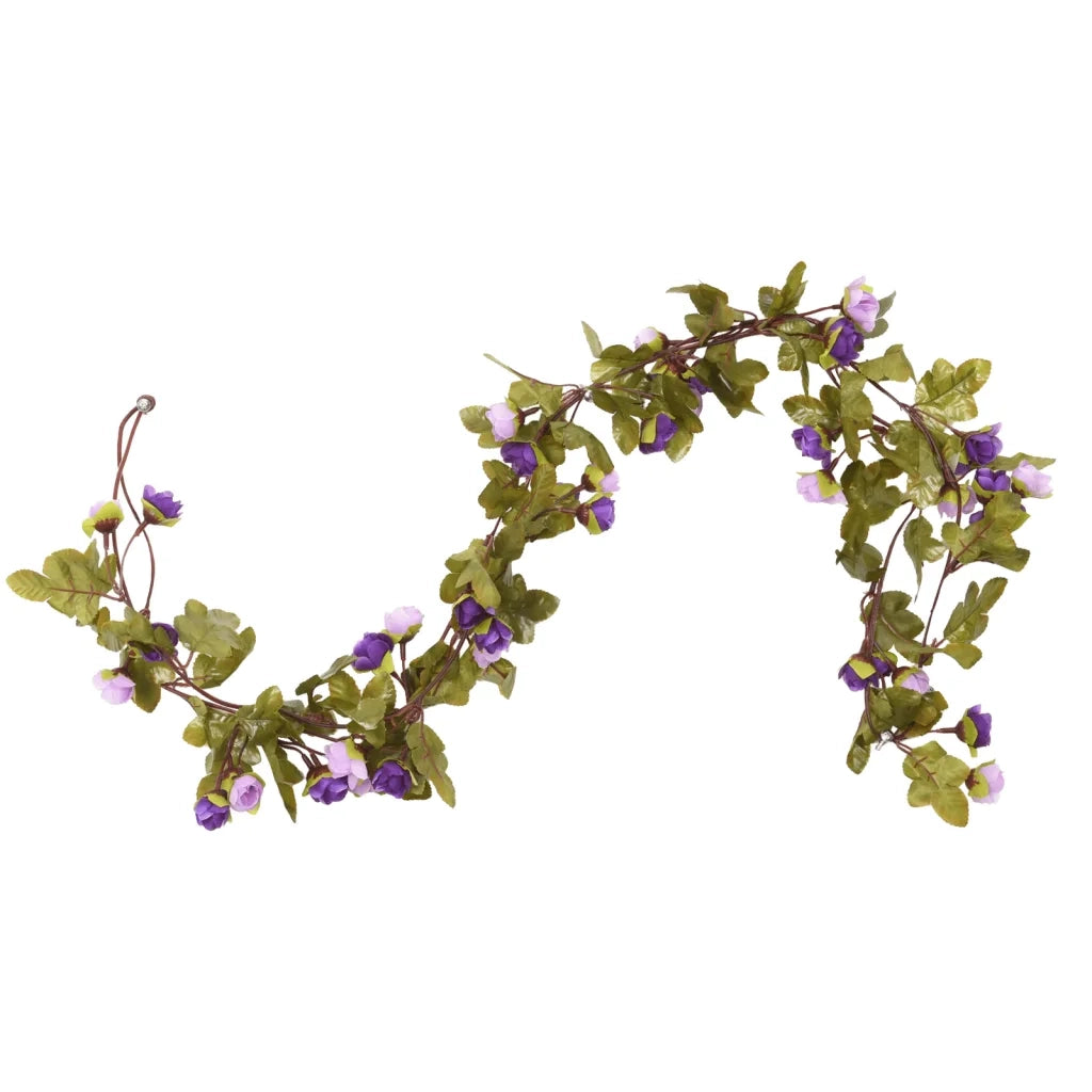 Ghirlande Fiori 6 pz Viola Chiaro 215 cm 359060