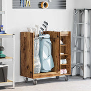 Armadio per Golf con ruota Legno vecchio 90 x 45 x 98 cm 899469