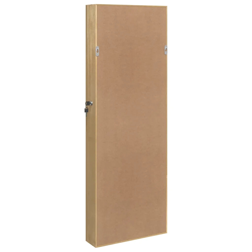 Armadio Portagioie a Specchio con Luci LED a Parete CFW8757618
