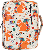 Etui a 166 pennelli a colori con chiusura a raccordo e tasca utile