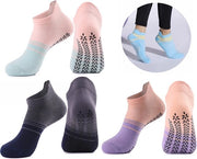 Sokke Antigraffio 3-Pack - 35-40 - Yoga Sokke Singole - Calze Antigraffio Donna e Uomo - Calze Donna e Uomo anti graffio - Calze Antigraffio - Calze Donna anti graffio - Yoga Sport Sokke - Antigraffio - Yoga - Sokke Pilates - Fitness - Barre Da Ballo