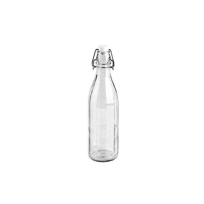 6 MILLY BOTTIGLIE 500 ML IN VETRO CON TAPPO A CHIUSURA ERMETICA CERVE VINTAGE