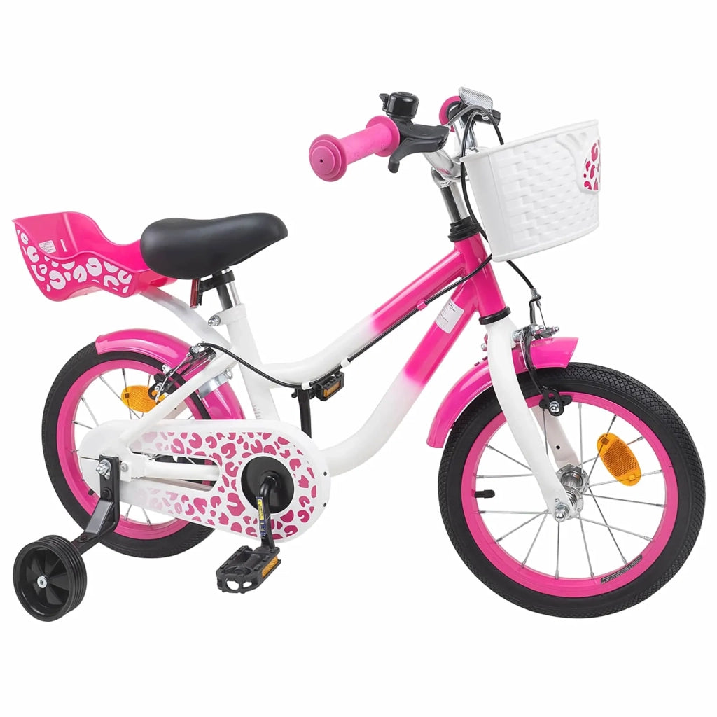 Bicicletta per Bambini 16 Pollici per bambini di 4-6 anni Rosa 42009594