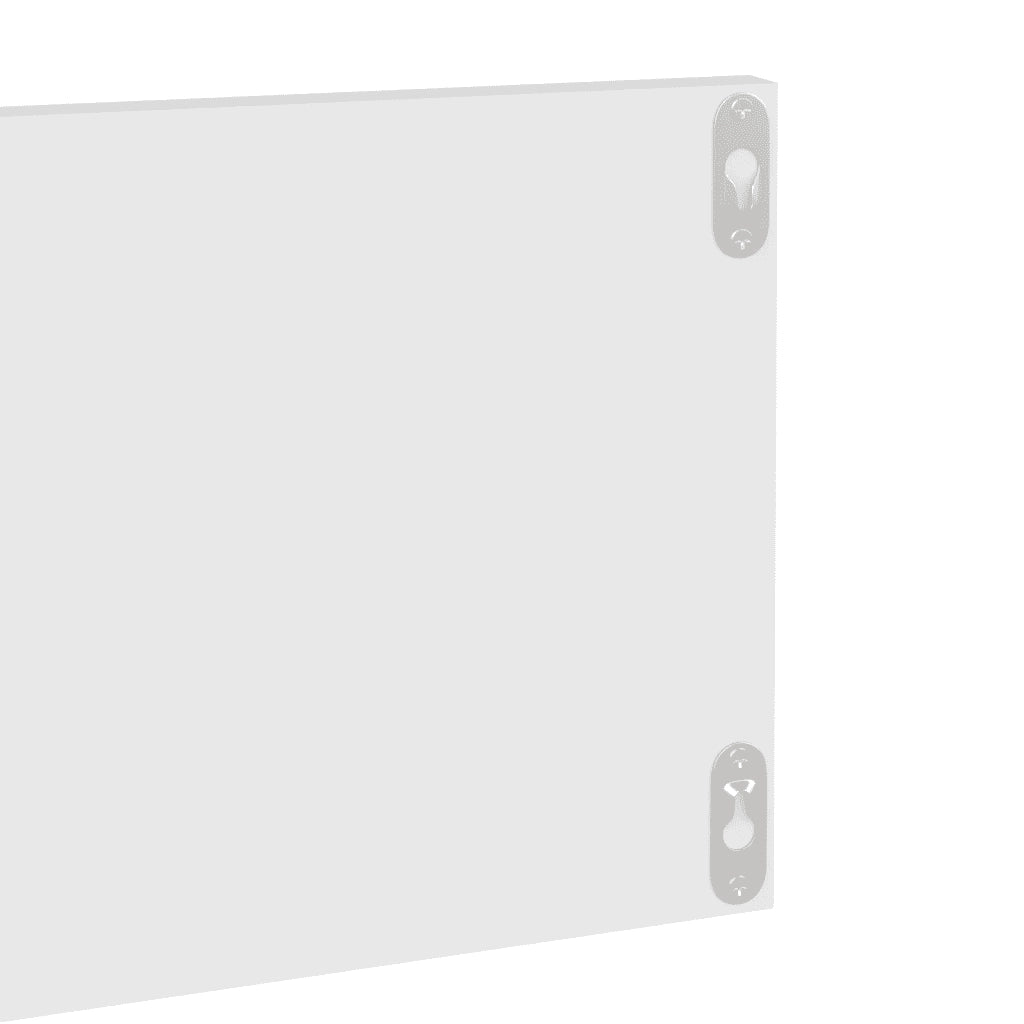 Mensole a Muro 4 pz Bianche 80x11,5x18 cm in Truciolato cod mxl 53911