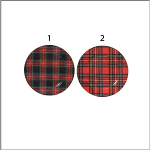 Sottopiatto natalizio rosso 33 cm