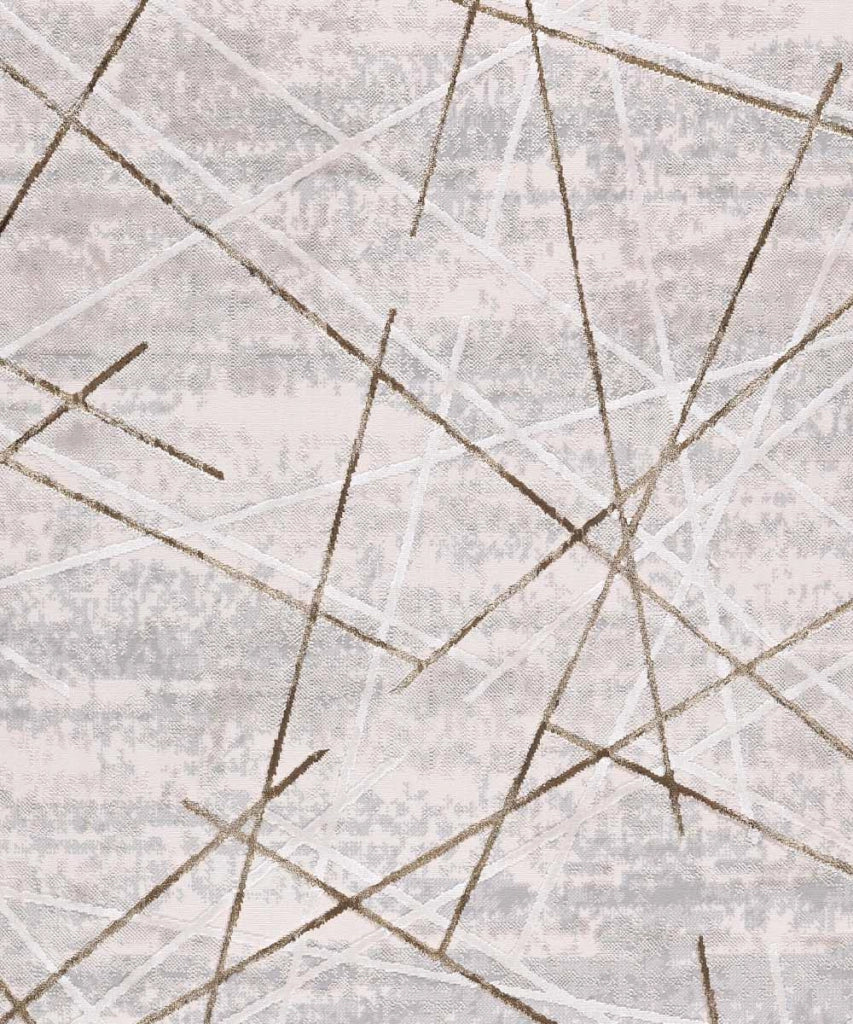 Tappeto NEVADA 9244 beige cm.200x290 stile moderno righe astratte