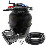 Kit per laghetto da 80.000 litri luce UVC da 55 watt pompa da 6000 l/h tubo da 5 m kit di filtrazione 16_0001970