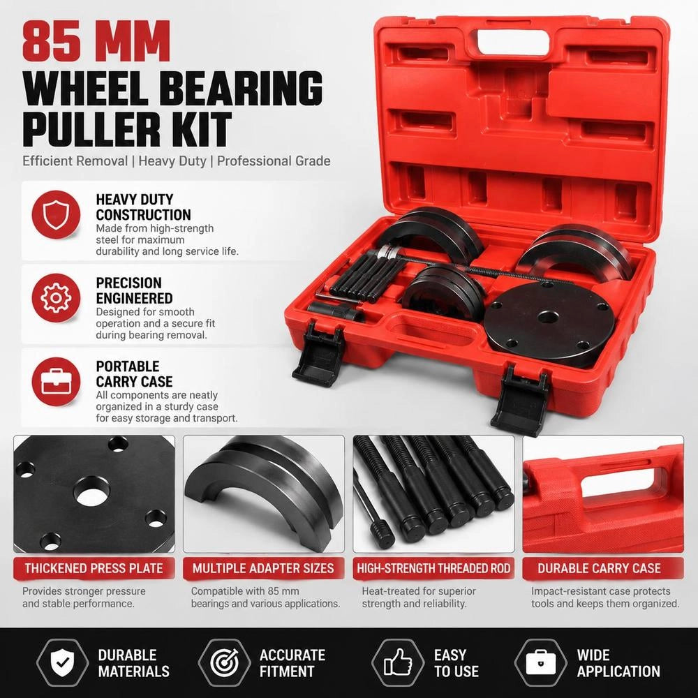 Wheel Bearing Tool, Wheel Bearing Removal Puller 85 Mm